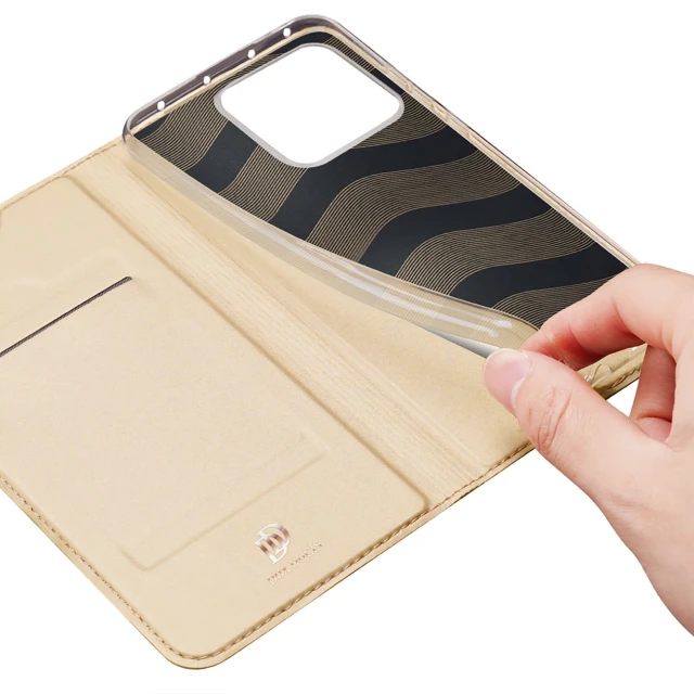 Чохол-книжка Dux Ducis Skin Pro для Xiaomi 13 Pro Gold (6934913031681)