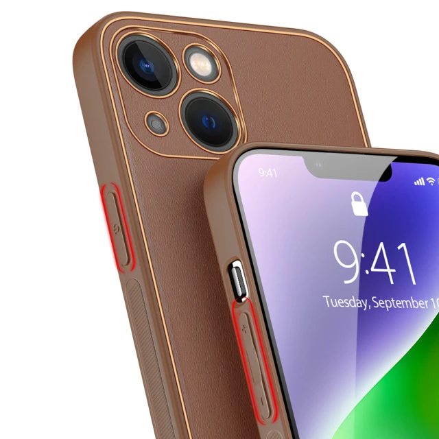 Чохол Dux Ducis Yolo для iPhone 14 Plus Brown (6934913032015)