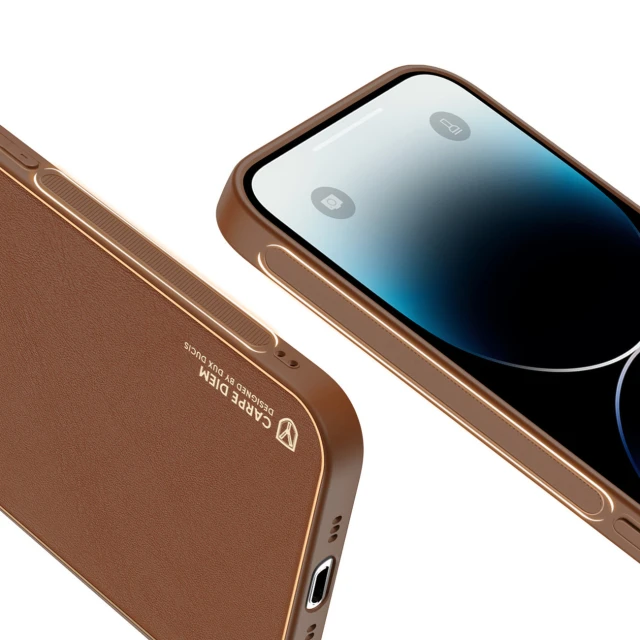 Чехол Dux Ducis Yolo для iPhone 14 Pro Brown (6934913032053)