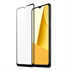 Защитное стекло Dux Ducis 9D Full Screen with Frame (case friendly) для Vivo Y16 | Y02s Black (6934913032855)
