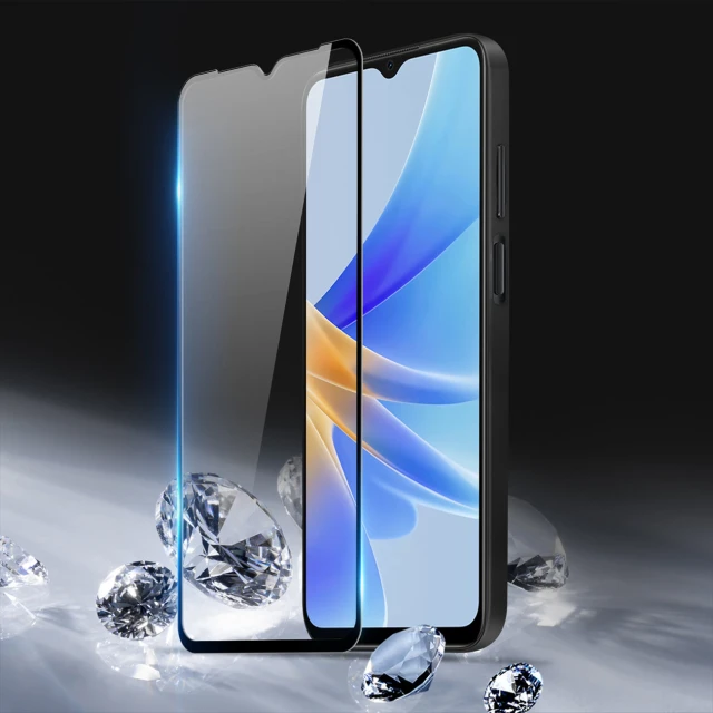 Захисне скло Dux Ducis 9D Tempered Glass для Oppo A17 Black (6934913032909)