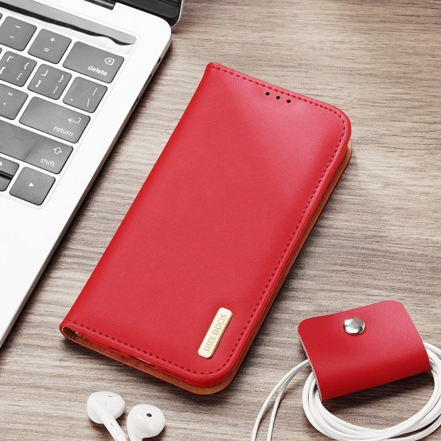 Чехол Dux Ducis Hivo Leather Flip Wallet для iPhone 14 Plus Brown (6934913033005)