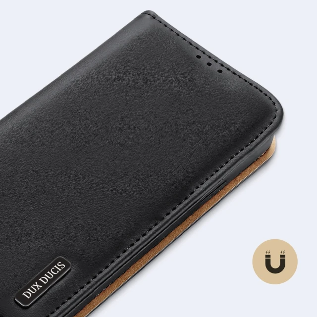 Чохол Dux Ducis Hivo Leather Flip Wallet для iPhone 14 Pro Max Brown (6934913033067)