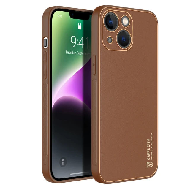 Чехол Dux Ducis Yolo для iPhone 14 Brown (6934913033982)
