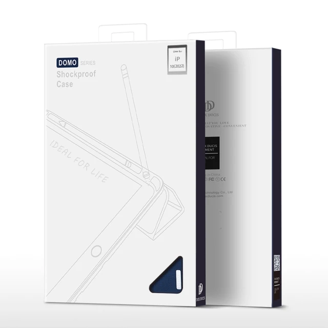 Чохол Dux Ducis Domo Case для iPad 11 2025 11th Gen | 10.9 2022 10th Gen Blue (6934913034149)