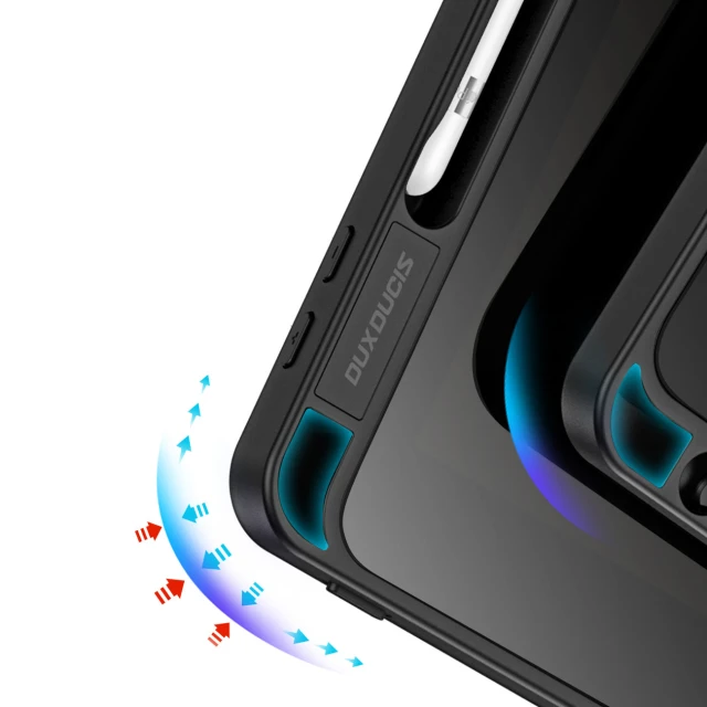 Чохол Dux Ducis Magi для iPad 11 2025 11th Gen | 10.9 2022 10th Gen Black (6934913034248)