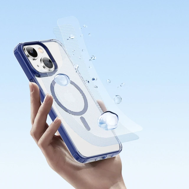 Чохол Dux Ducis Clin 2 Magnetic Case для iPhone 14 Plus Blue with MagSafe (6934913034385)