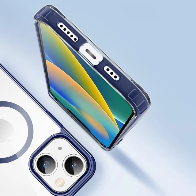 Чехол Dux Ducis Clin 2 Magnetic Case для iPhone 14 Plus Gray with MagSafe (6934913034392)