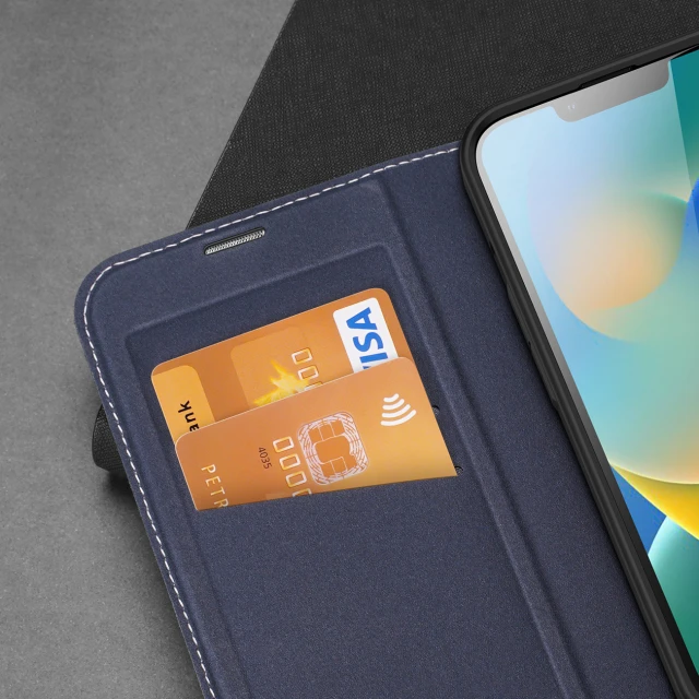 Чохол-книжка Dux Ducis Skin X2 для iPhone 14 Plus Blue (6934913034514)