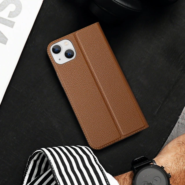Чехол-книжка Dux Ducis Skin X2 для iPhone 14 Plus Brown (6934913034521)