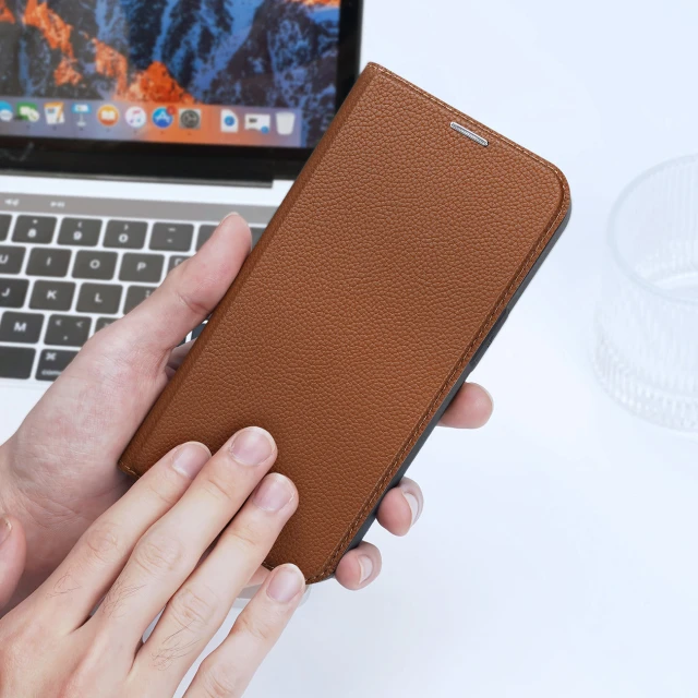 Чехол-книжка Dux Ducis Skin X2 для iPhone 14 Plus Brown (6934913034521)