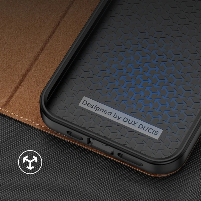 Чохол-книжка Dux Ducis Skin X2 для iPhone 14 Pro Brown (6934913034552)