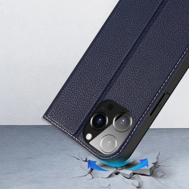Чохол-книжка Dux Ducis Skin X2 для iPhone 14 Pro Max Blue (6934913034576)