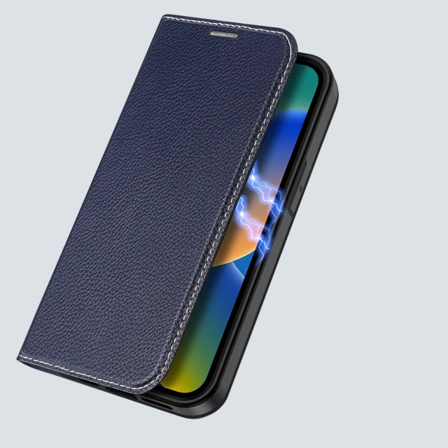 Чохол-книжка Dux Ducis Skin X2 для iPhone 14 Pro Max Blue (6934913034576)