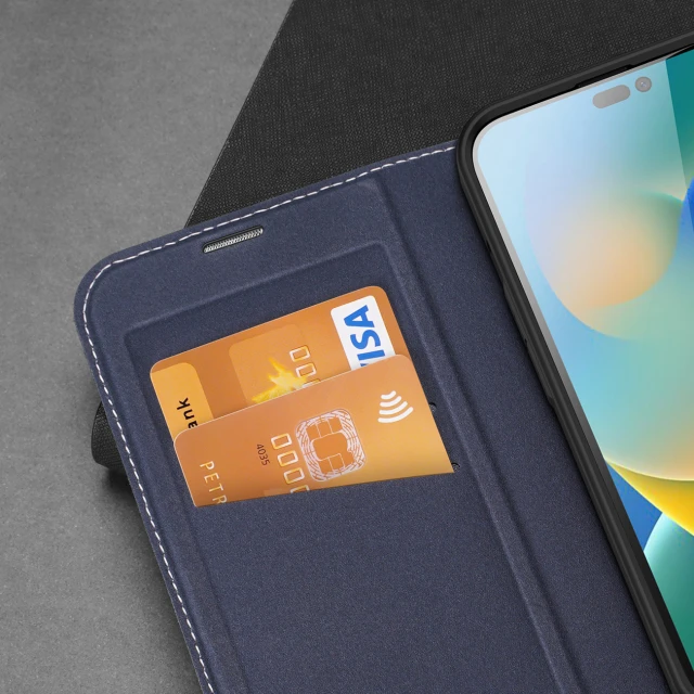 Чохол-книжка Dux Ducis Skin X2 для iPhone 14 Pro Max Blue (6934913034576)