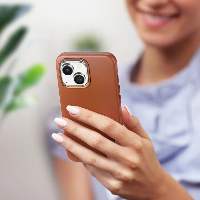 Чохол Dux Ducis Naples Case для iPhone 14 | 13 Brown with MagSafe (6934913034644)