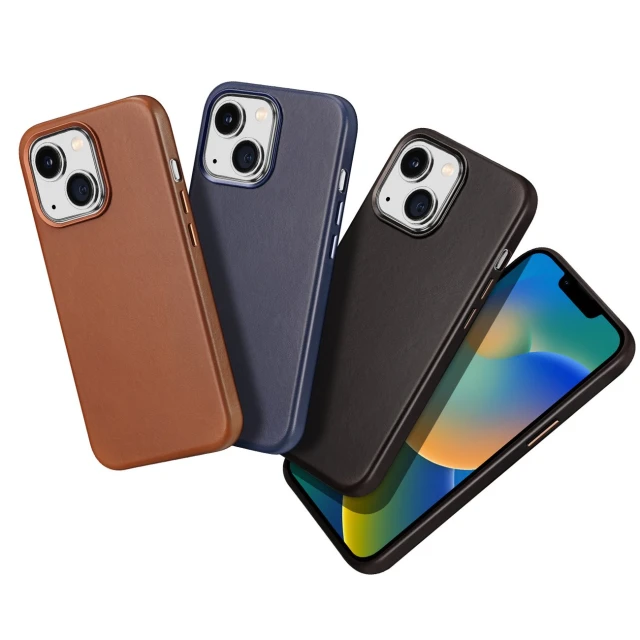 Чохол Dux Ducis Naples Case для iPhone 14 Plus Brown with MagSafe (6934913034675)