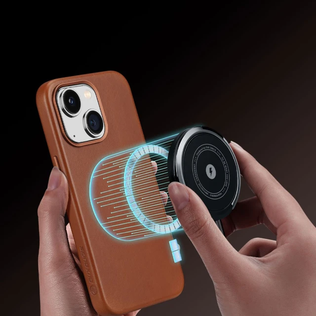 Чохол Dux Ducis Naples Case для iPhone 14 Plus Brown with MagSafe (6934913034675)