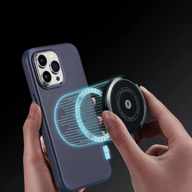 Чохол Dux Ducis Naples Case для iPhone 14 Pro Blue with MagSafe (6934913034699)