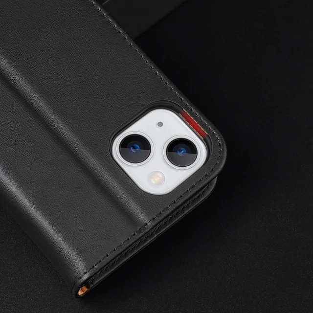 Чохол Dux Ducis Hivo Leather Flip Wallet для iPhone 14 Plus Black (6934913034996)