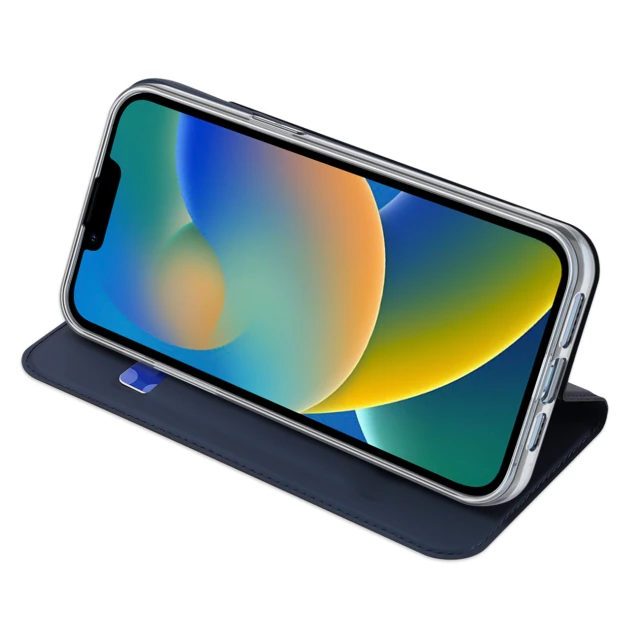 Чохол-книжка Dux Ducis Skin Pro Holster Case Flip Cover для iPhone 14 Plus Blue (6934913035085)