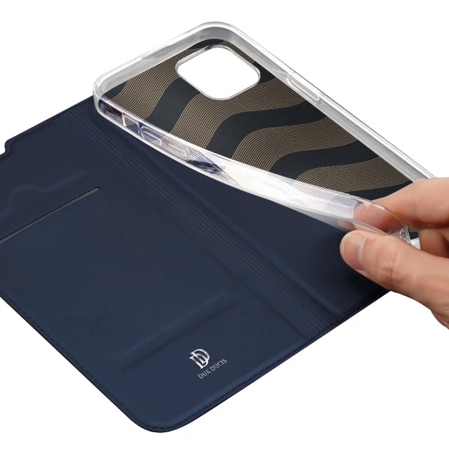 Чохол-книжка Dux Ducis Skin Pro Holster Case Flip Cover для iPhone 14 Plus Blue (6934913035085)