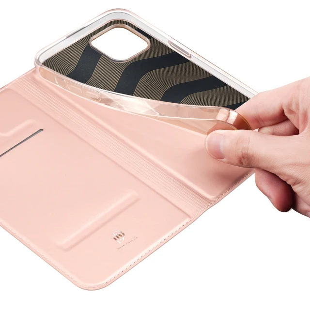 Чохол-книжка Dux Ducis Skin Pro Holster Case Flip Cover для iPhone 14 Plus Pink (6934913035092)