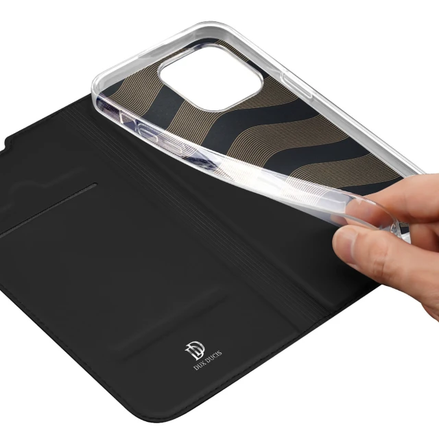 Чохол-книжка Dux Ducis Skin Pro Holster Case Flip Cover для iPhone 14 Pro Max Black (6934913035153)