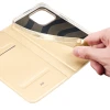Чохол-книжка Dux Ducis Skin Pro Holster Case Flip Cover для iPhone 14 Pro Max Gold (6934913035184)