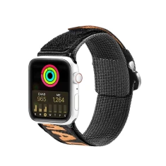 Ремінець Dux Ducis Outdoor Version для Apple Watch 49 | 46 | 45 | 44 | 42 mm (1-3 series) Black Orange (6934913035337)