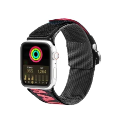 Ремінець Dux Ducis Outdoor Version для Apple Watch 49 | 46 | 45 | 44 | 42 mm (1-3 series) Black Red (6934913035351)