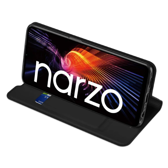 Чохол-книжка Dux Ducis Skin Pro with Flip Cover для Realme Narzo 50A Black (6934913036150)
