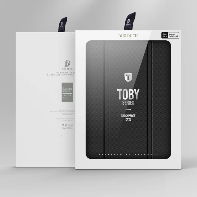 Чохол-книжка Dux Ducis Toby Armored Flip Smart Case для Realme Pad Mini Black (6934913036242)