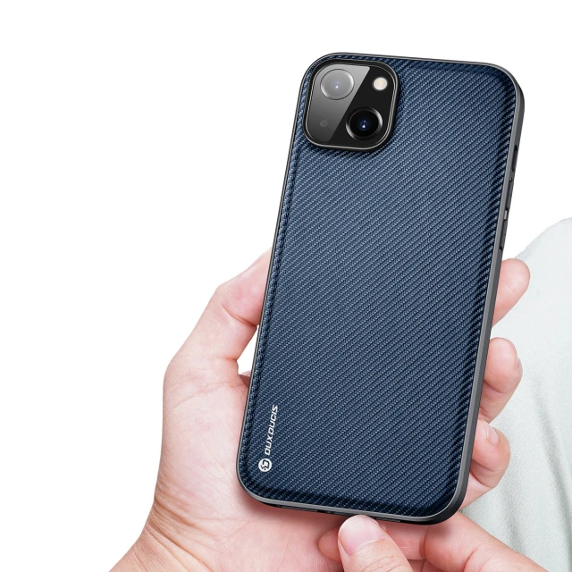 Чохол Dux Ducis Fino для iPhone 14 Plus Blue Nylon (6934913036839)