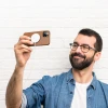 Чохол Dux Ducis Grit для iPhone 14 Plus Brown with MagSafe (6934913036952)