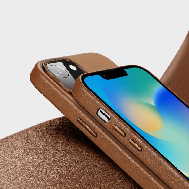 Чохол Dux Ducis Grit для iPhone 14 Plus Brown with MagSafe (6934913036952)