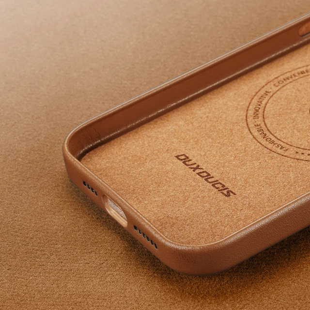 Чохол Dux Ducis Grit для iPhone 14 Plus Brown with MagSafe (6934913036952)