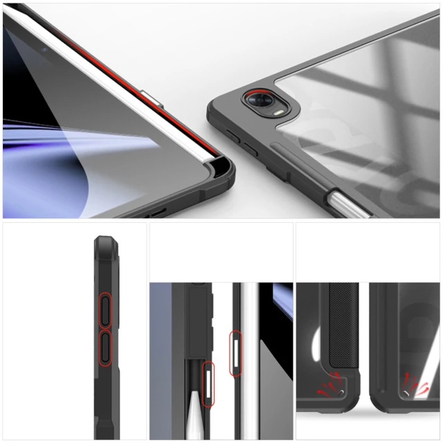 Чохол Dux Ducis Toby Armored Flip Smart Case для Oppo Pad Black (6934913040614)