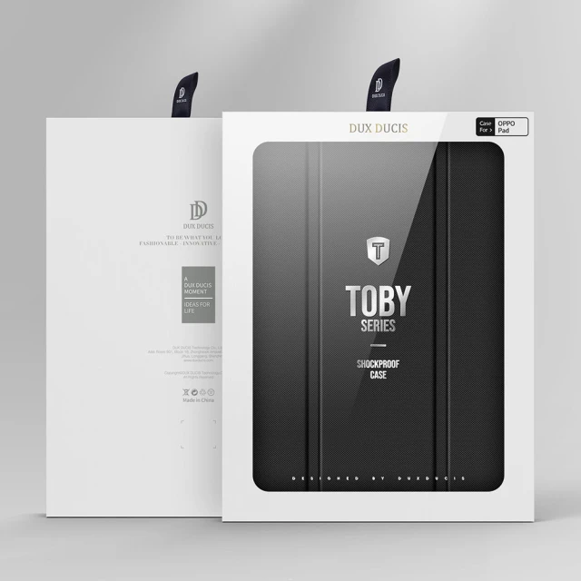 Чохол Dux Ducis Toby Armored Flip Smart Case для Oppo Pad Black (6934913040614)