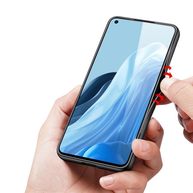 Чохол Dux Ducis Fino Case для Oppo Reno7 5G | Find X5 Lite Black (6934913040652)