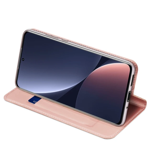 Чохол-книжка Dux Ducis Skin Pro для Xiaomi 12 Pro Pink (6934913041536)