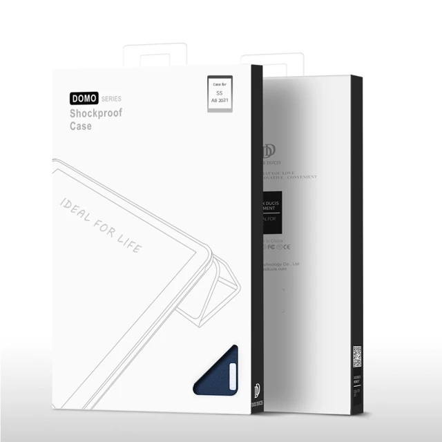 Чохол Dux Ducis Domo Tablet Cover with Multi-angle Stand and Smart Sleep для Samsung Galaxy Tab A8 10.5 2021 Black (6934913043370)