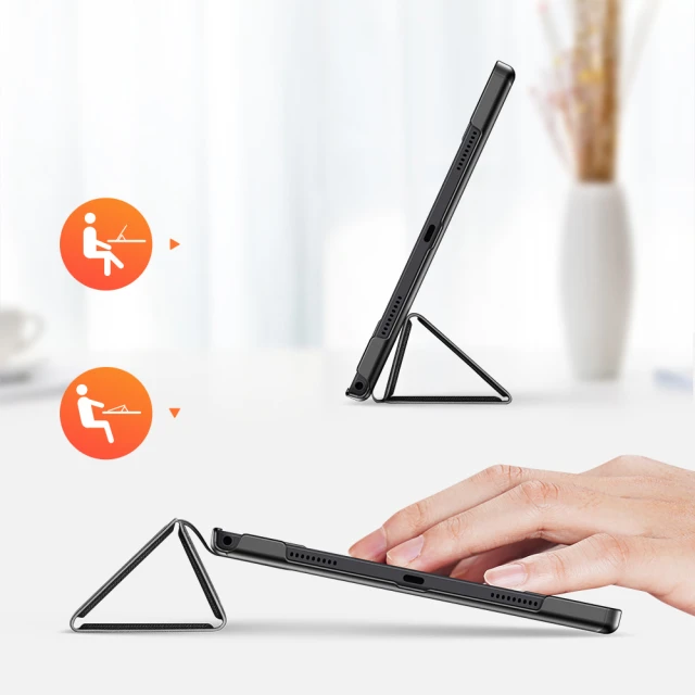 Чохол Dux Ducis Domo Tablet Cover with Multi-angle Stand and Smart Sleep для Samsung Galaxy Tab A8 10.5 2021 Black (6934913043370)