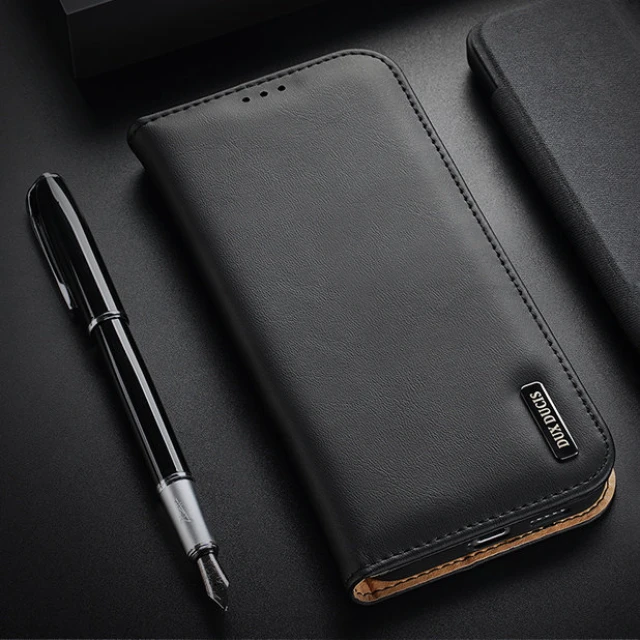 Чохол Dux Ducis Hivo Leather Flip Wallet для Samsung Galaxy S22 Plus Black (6934913043639)