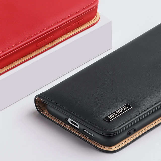 Чохол Dux Ducis Hivo Leather Flip Wallet для Samsung Galaxy S22 Plus Black (6934913043639)