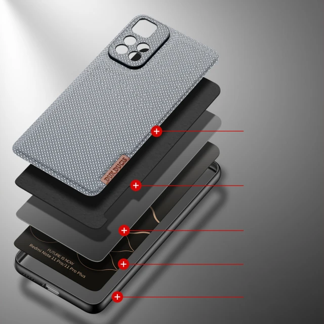 Чохол Dux Ducis Fino Case для Xiaomi Poco X4 NFC 5G Blue (6934913043899)