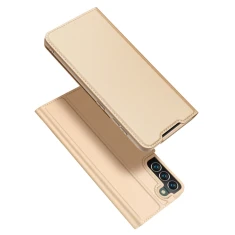 Чехол Dux Ducis Skin Pro для Samsung Galaxy S22 Plus Gold (6934913044070)