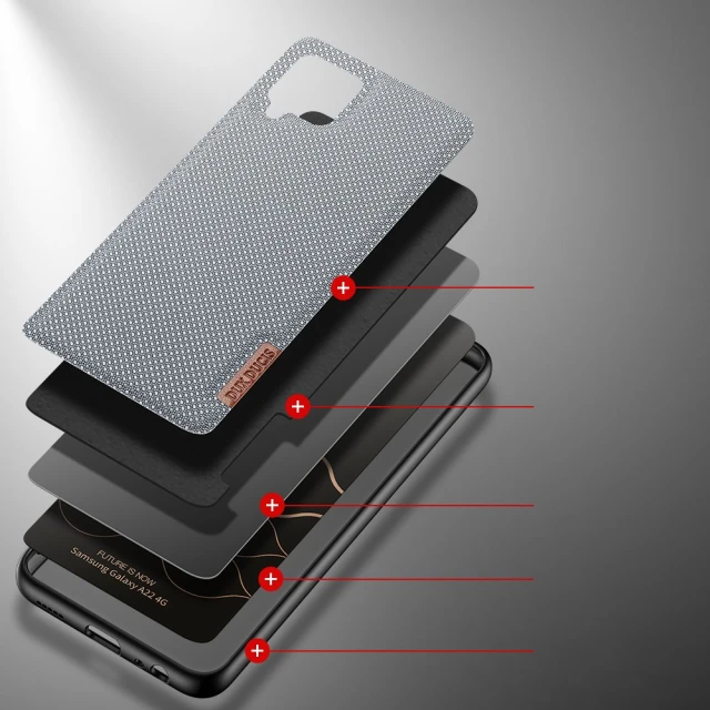 Чохол Dux Ducis Fino Case для Samsung Galaxy A22 4G Gray (6934913049655)