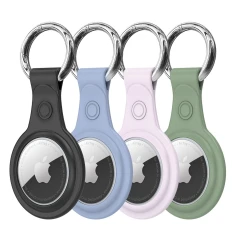 Набір чохлів Dux Ducis Set 4x Black | Green | Pink | Blue для AirTag (6934913050453)