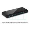 USB-хаб TP-Link UH700 7xUSB 3.0 Black (6935364010065)